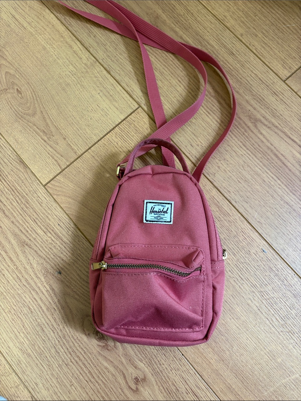 Herschel Supply Company Rose Pink Mini Crossbody Bag